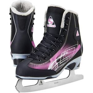 Jackson Ultima Women's/Girls Softec Figure Skates - Black/Purple, Youth Size 10